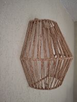 Rustikale Wandlampe aus Naturmaterialien, Top Zustand!
