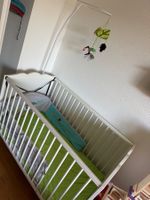 Ikea Hensvik Kinderbett mit Matratze, Himmel und Mobile!