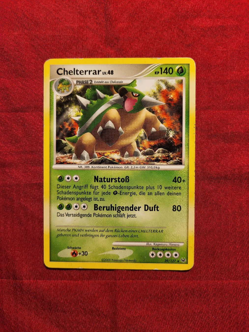 Pokémon Sammelbilder & Trading cards: Chelterrar 039/127 DE) – Gebraucht aus Grindelwald von lego9