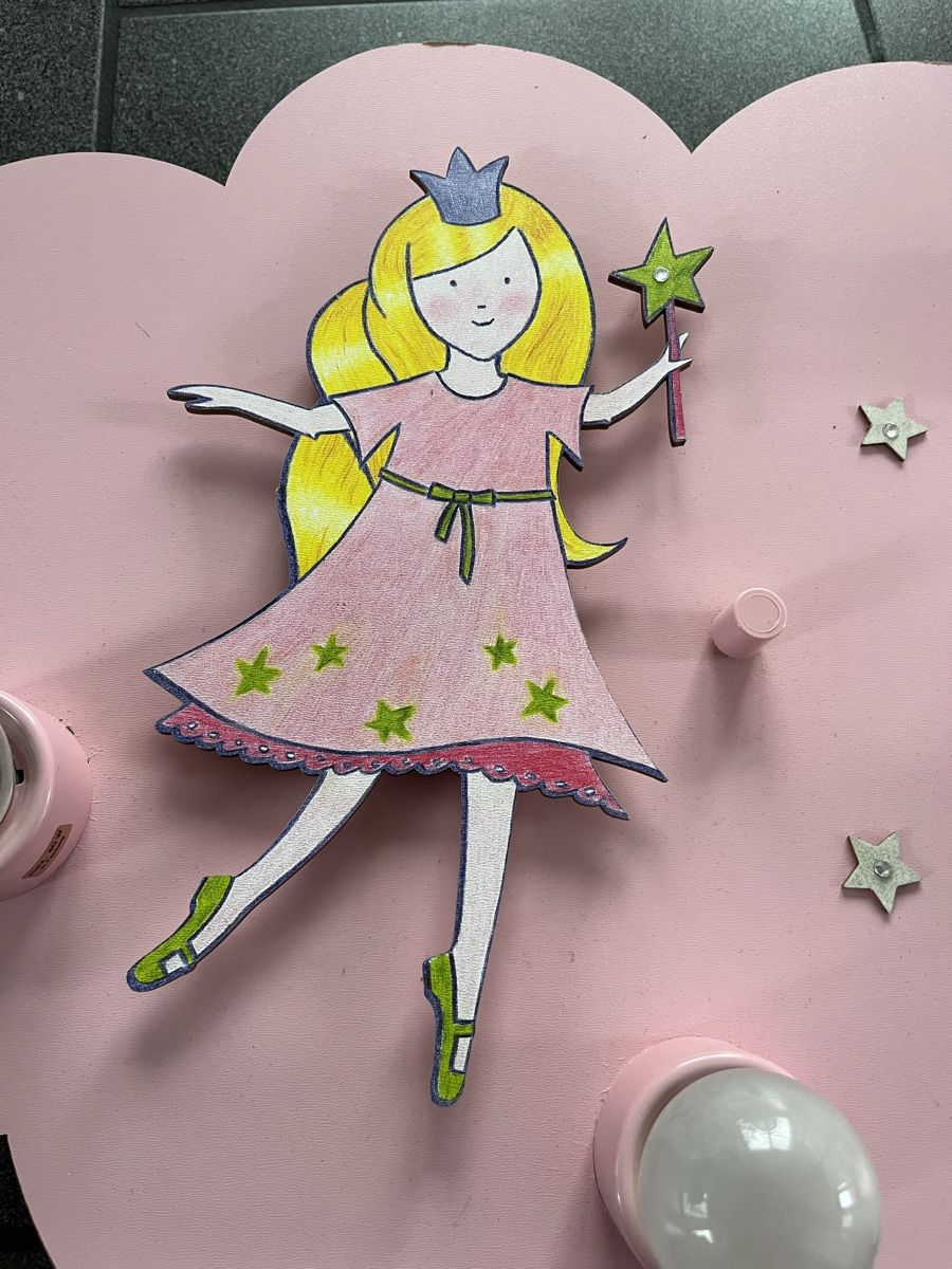 Lampen: Mädchen Lampe mit Fee 🧚‍♀️ – Gebraucht aus Hünenberg See von spartakus02 1