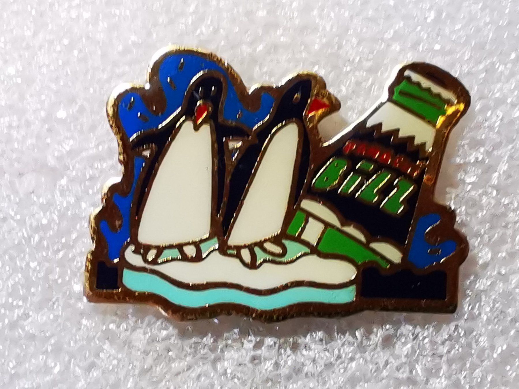 Placchette & Badge: Ansteckpin 47: Bilz – Usato da Oppligen venduto da Pin-Fall-Shop