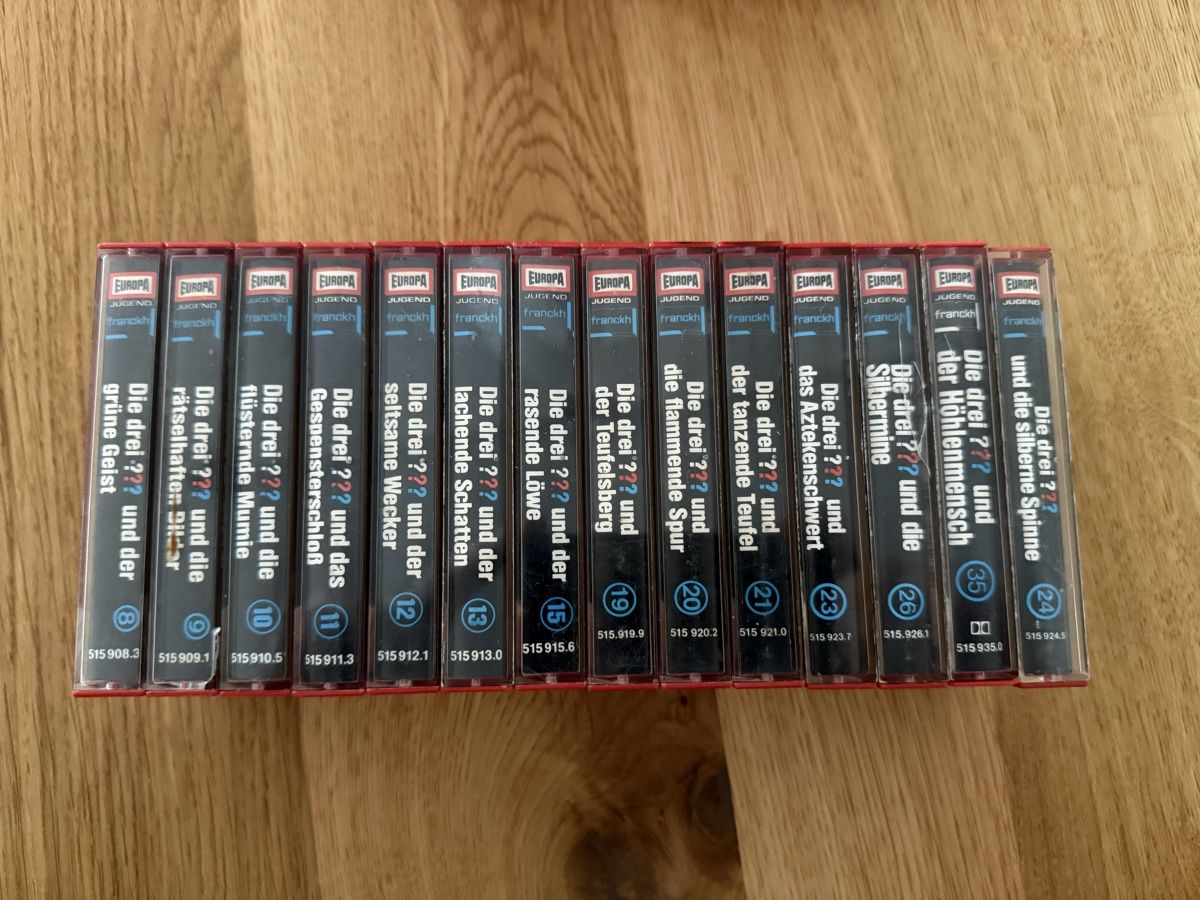Musicassette: Die drei Fragezeichen - 14 originale Kassetten ab 1CHF – Usato da Wallisellen venduto da FabianB 1