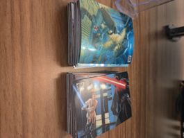 Carte Star Wars Galaxy varie con probabili doppioni