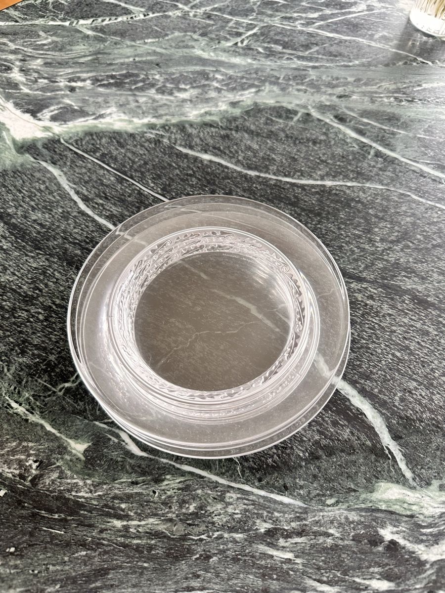 Lalique Piatti: Lalique dessert plates – Usato da Zürich venduto da Ele_fashionista 1