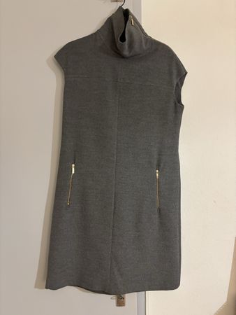 Robe Maximo Donati gris col montant taille 38 occasion