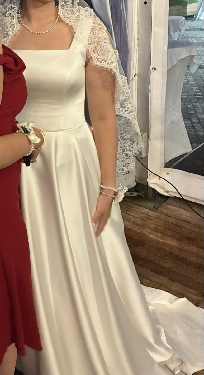 Robes: Hochzeitskleid Satin – Neuf (Voir description) à Chur par Fisch0004 1