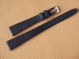 Certina NOS Uhrenband 13mm navy blau silberige Schliesse 13