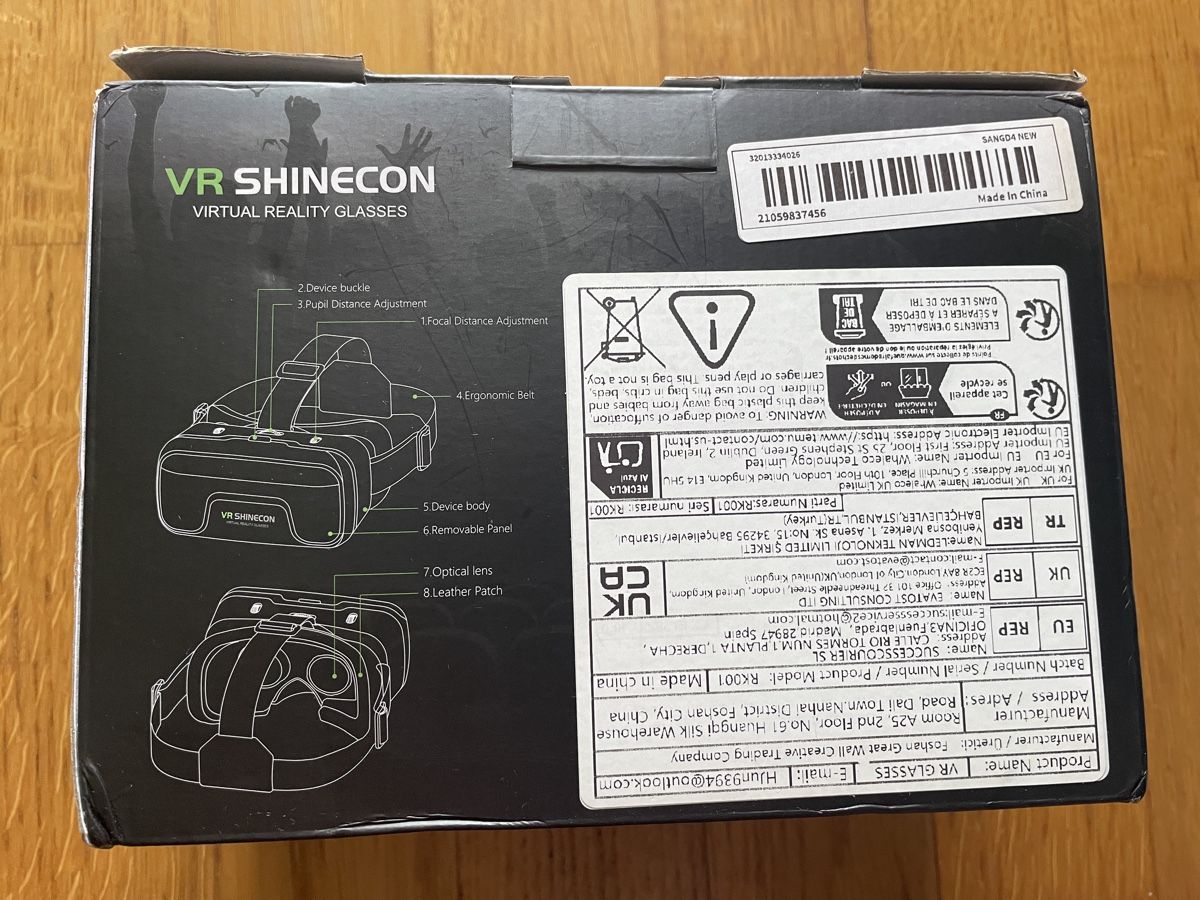 Casque VR: VR SHINECON Virtual Reality Glasses – Neuf (Voir description) à Zürich par silab69 3