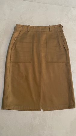 Jupe crayon Polo Ralph Lauren T 38 beige. kaki automne style