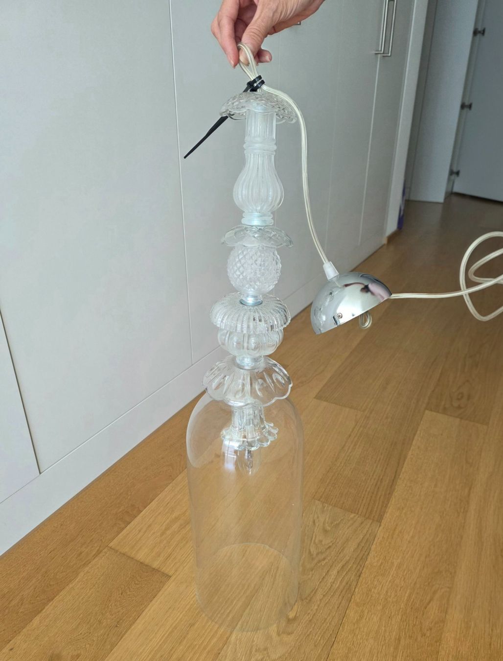 Lustres & lampes de plafonds: Glaslampe – D'occasion à Steinhausen par Guelosch