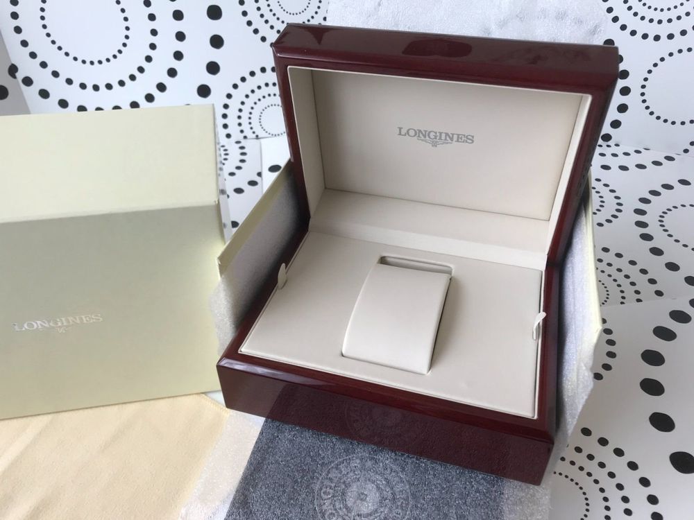 LONGINES ORIGINAL - BOX ECRIN SCHACHTEL WATCH CASE - NEW !!! | Kaufen ...
