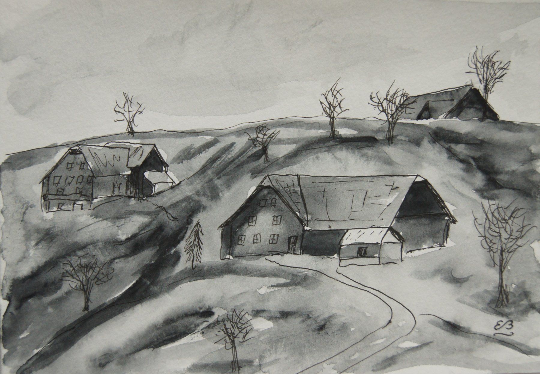 Dipinti: 2 Aquarell Zeichenbücher – Nuovo (secondo la descrizione) da Fribourg venduto da erw_68dx 6