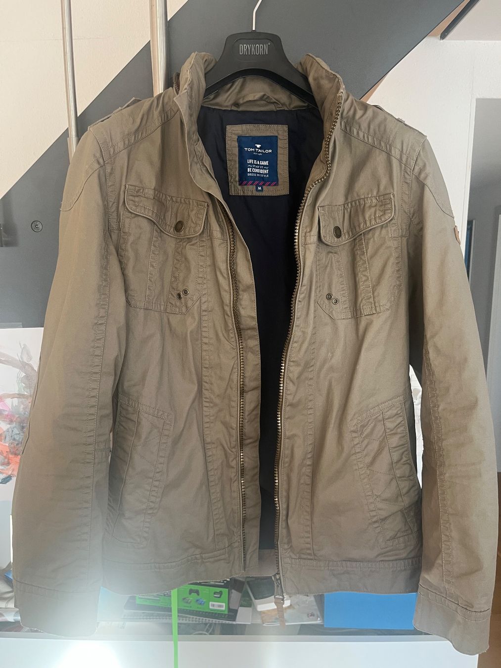 Tom Tailor Giacche: Herren Übergangsjacke Tom Tailor Gr. M – Usato da Knonau venduto da Magak