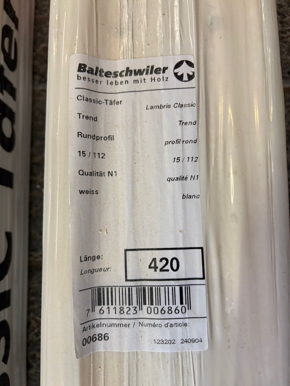 Holzartikel: Täfer – Neu (gemäss Beschreibung) aus Rothrist von SchHunWerGmbH 2