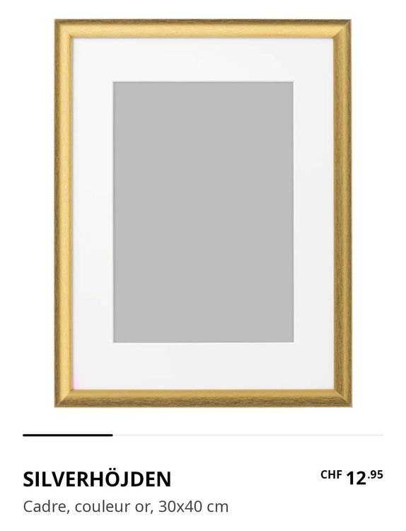 Silverhojden Ikea frame 30x40 Kaufen auf Ricardo