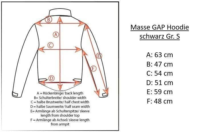 Gap Pullover & Sweatshirts: GAP Kapuzen Pulli - Hoodie schwarz, Gr. S – Gebraucht aus Küsnacht ZH von PLZoll 4