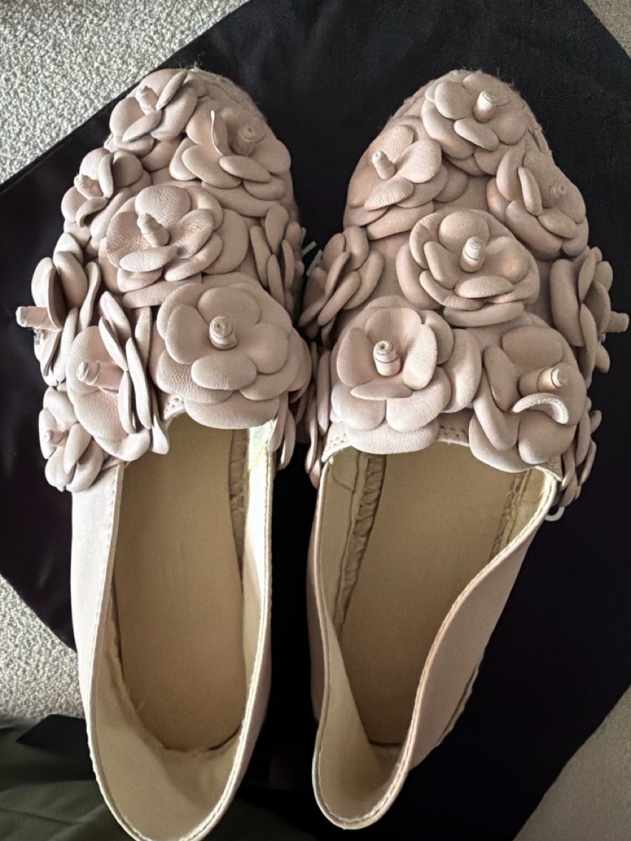 Chanel Chaussures femmes: Chanel Camelia Espadrilles pink leather size 38  – D'occasion à Herrliberg par Rondinellaxoxo 3