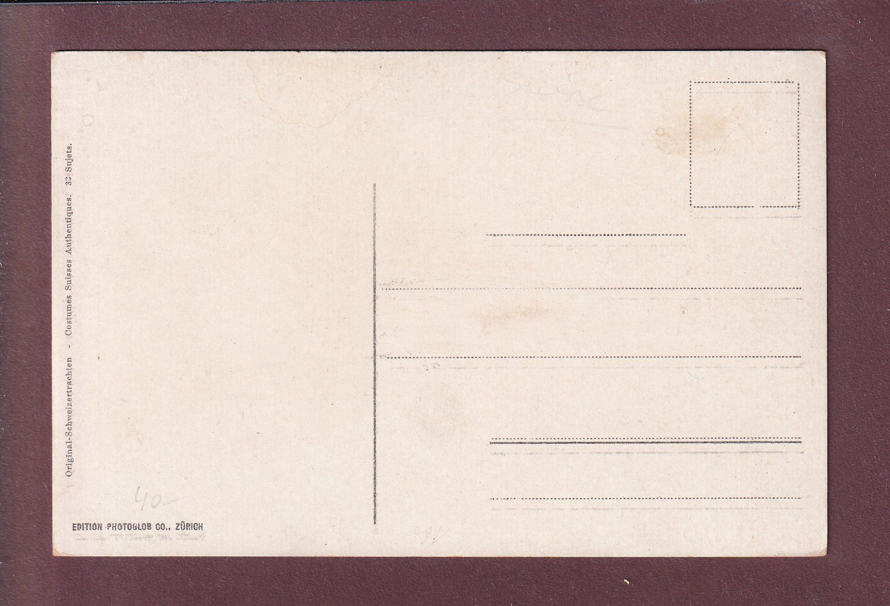 Cartoline postali: ST. GALLEN - Tracht – Usato da Pully venduto da nicecards 1