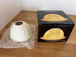 Windlicht mit Engel Motiv aus Keramik