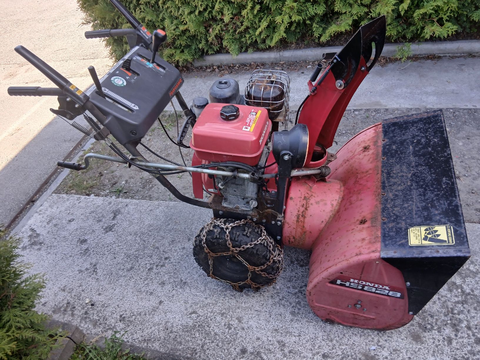Honda Tutte le macchine: Schneefräse Honda HS828 – Usato da Seewis-Schmitten venduto da positiv220780 1