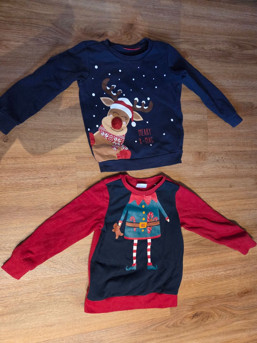 Maglioni & Felpe: 2 Pullover Weihnachten, Gr. 110 / 116 – Usato da Heinrichswil venduto da frankie19860
