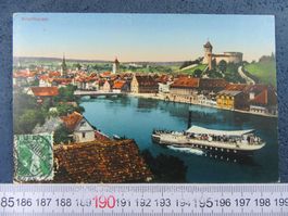 SCHAFFHAUSEN 1914 SH AK MUNOT RADDAMPFER