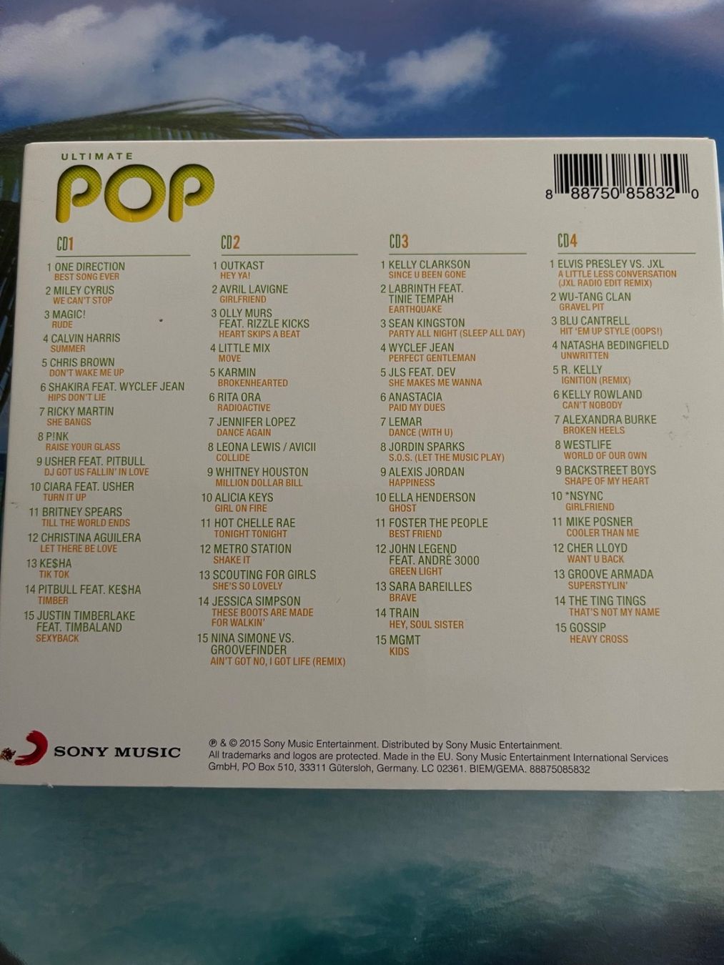 CDs: 4CDs "Ultimate Pop" - Musique Pop Actuelle – D'occasion à Versoix par Jolicoeur71 1