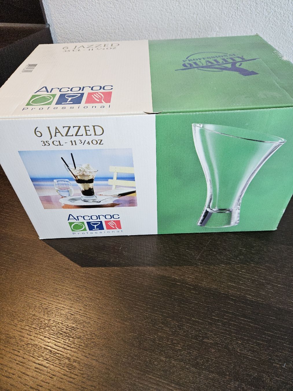 Bicchieri: Coupe Jazzed Arcoroc 11 Stück – Usato da Morschach venduto da Hanswi 2