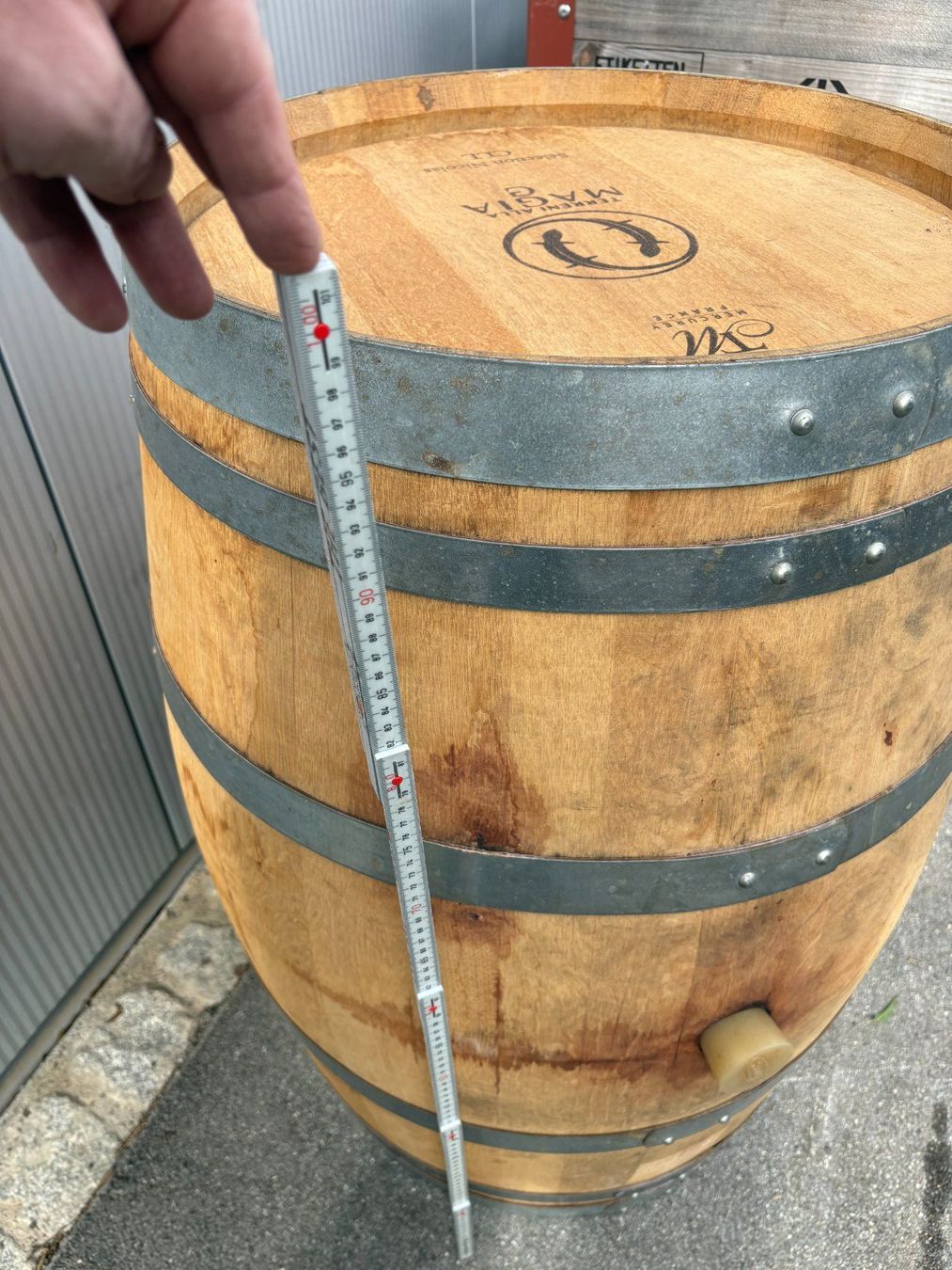 Sonstiges: 5 gebrauchte Weinfässer – Gebraucht aus Montlingen von Hanni0 2
