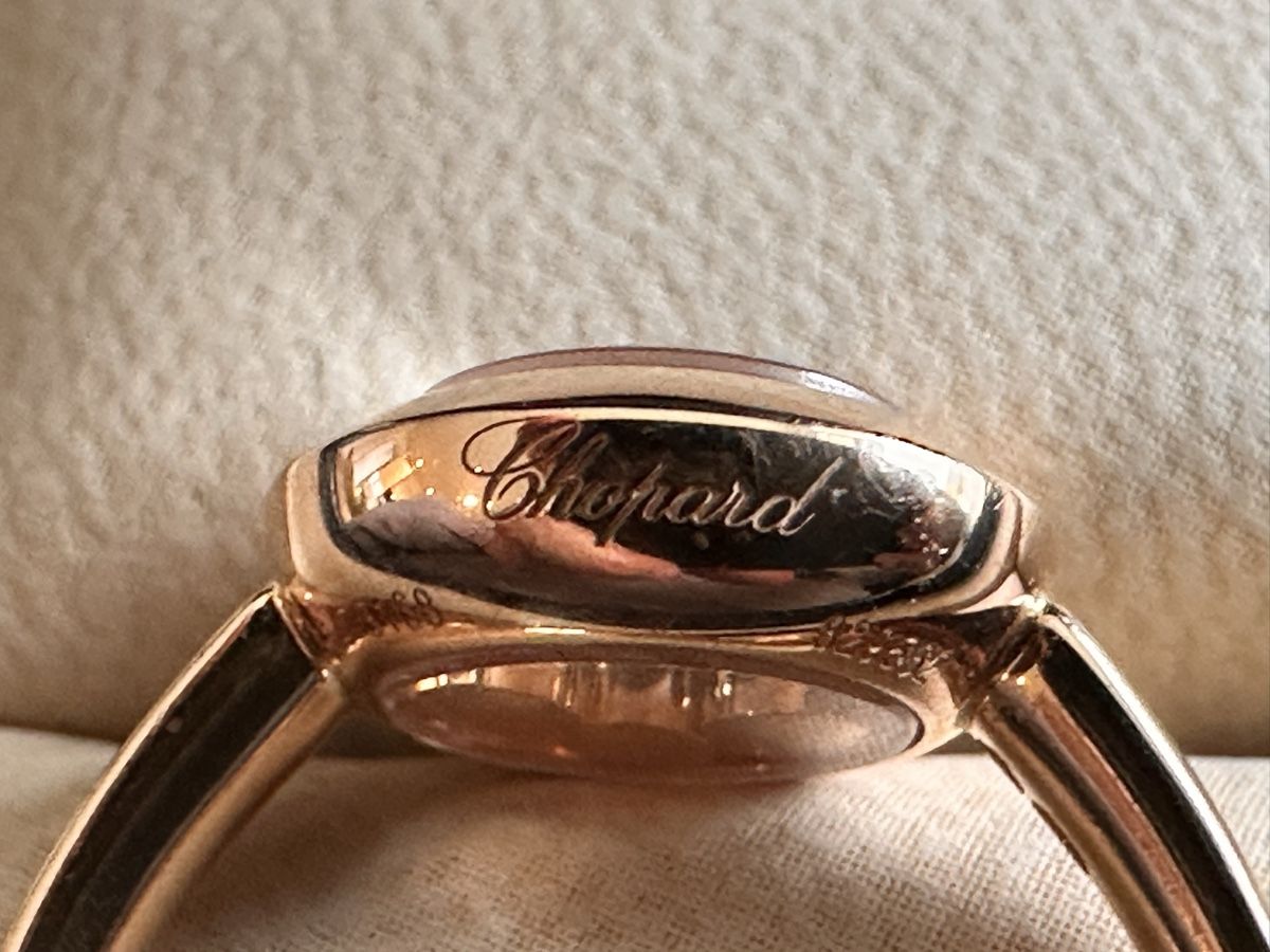 Chopard Ringe: Chopard Happy Diamonds Ring 18K Rose Gold | Full Set – Neu (gemäss Beschreibung) aus Zürich von ann_m2vs 1