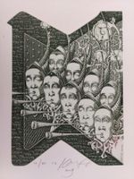 Exlibris Juri Jakovenko - Original Radierung signiert