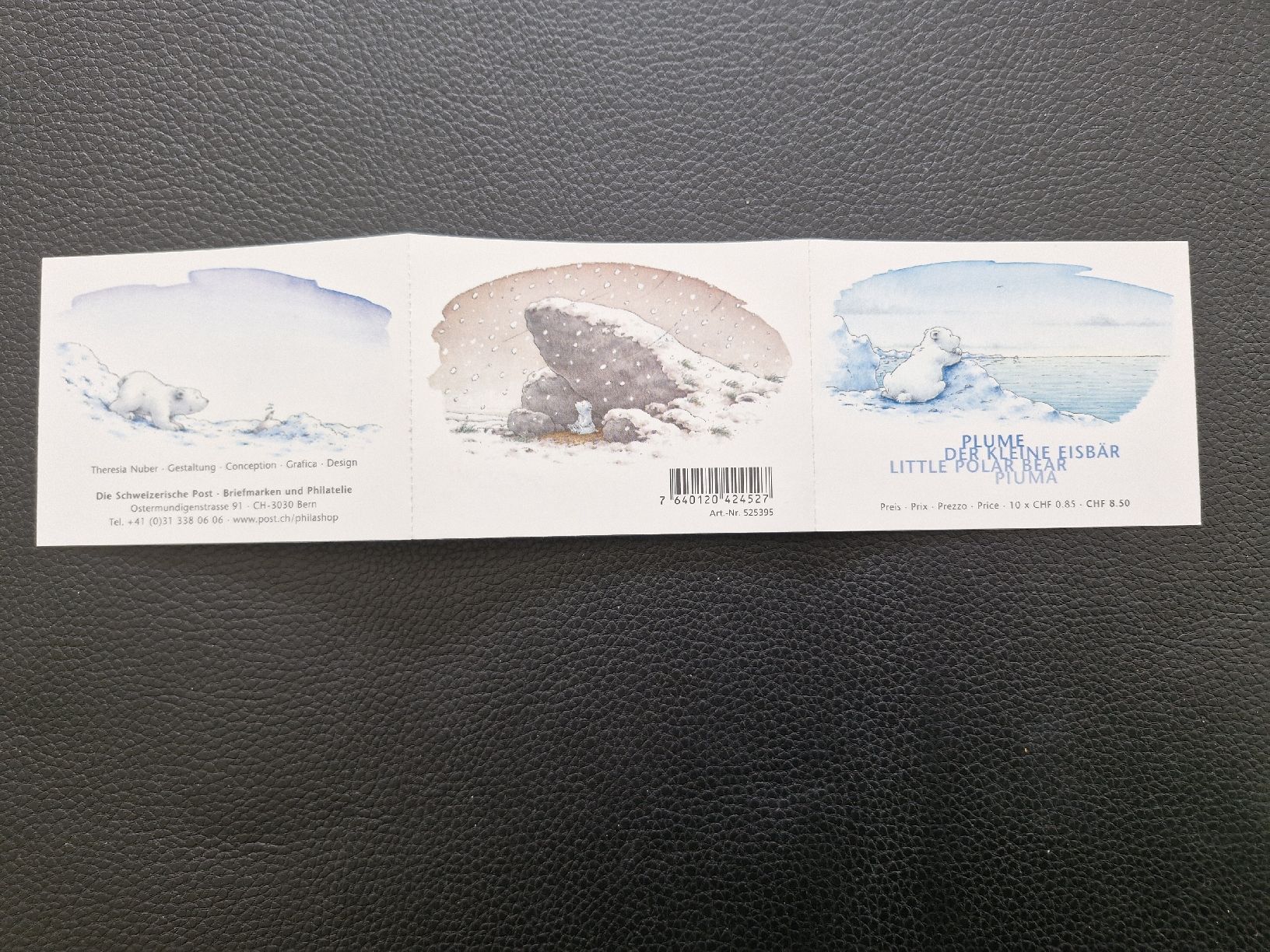 Tutti i francobolli: Pulme "Der kleine Eisbär" 10er Markenheft, postfrisch , Top! – Nuovo (secondo la descrizione) da Frauenfeld venduto da Kasico 4