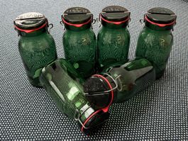 3 Bülacher Einmachgläser - 1 l - neue Dichtung - Vintage