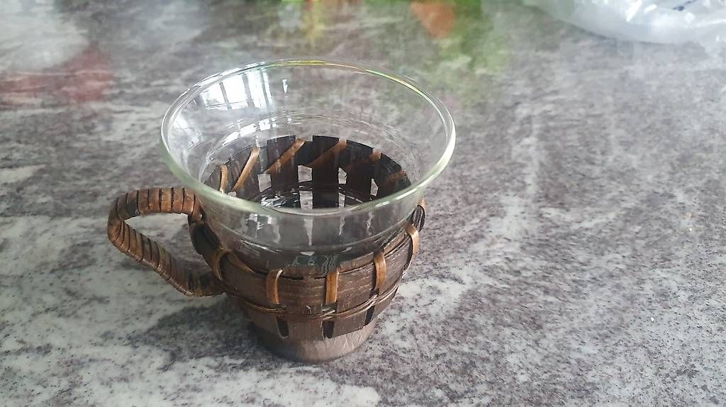 Bicchieri: Teegläser 6 fach mit Tablett – Usato da Sarnen venduto da monfur 1