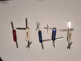 5er Set Victorinox Wenger Sackmesser/ Taschenmesser