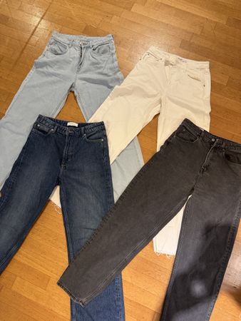 Jeans-Set, verschiedene Farben, Grösse 38-40/M-L