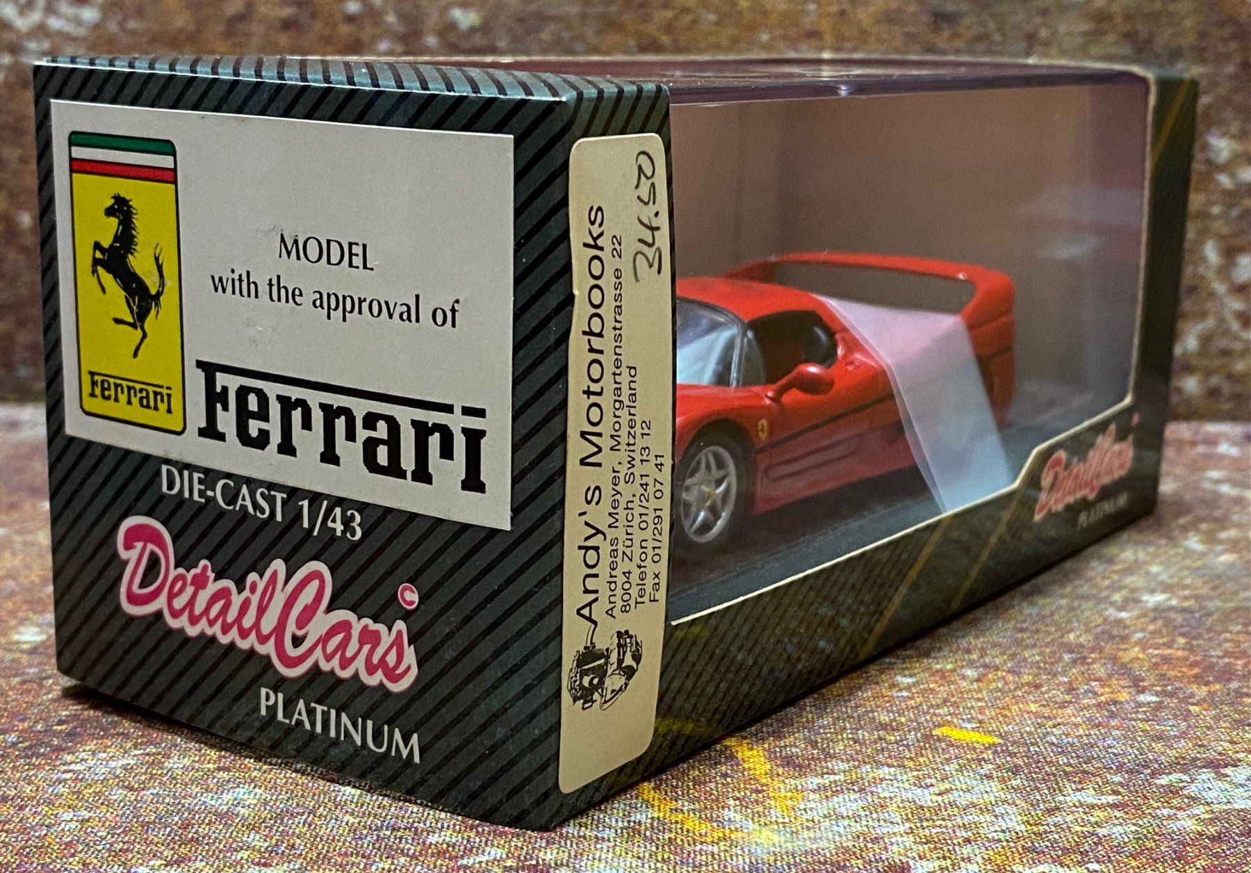 Modellautos: FERRARI  F 50 – Neu und originalverpackt aus Oftringen von Studich 2