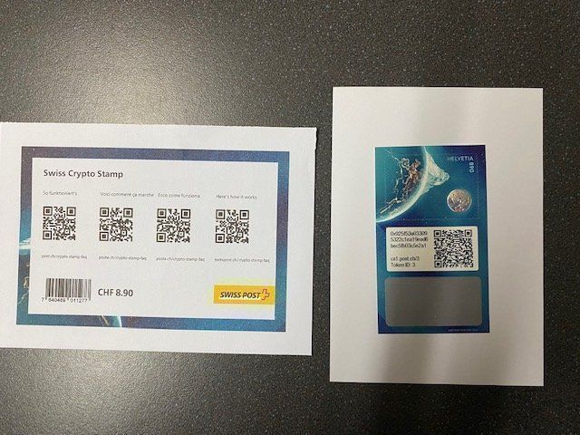 Tutti i francobolli: Swiss Crypto Stamp Token ID 3 Piz Bernin – Nuovo (secondo la descrizione) da Emmen venduto da Aribini 1