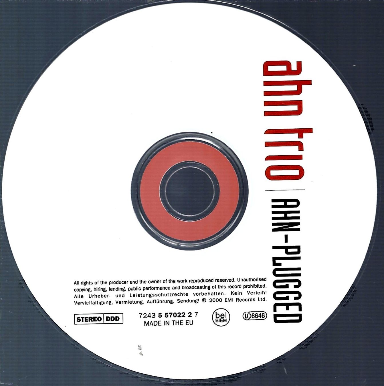 CD: Ahn Trio AHN-PLUGGED Piazzolla Michael Nyman CD – Usato da Kandergrund venduto da Sososo 2