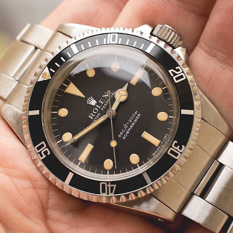 Orologi: Rolex Submariner 5513 "serif dial", circa 1972 – Usato da Lausanne venduto da inf_dft9 1