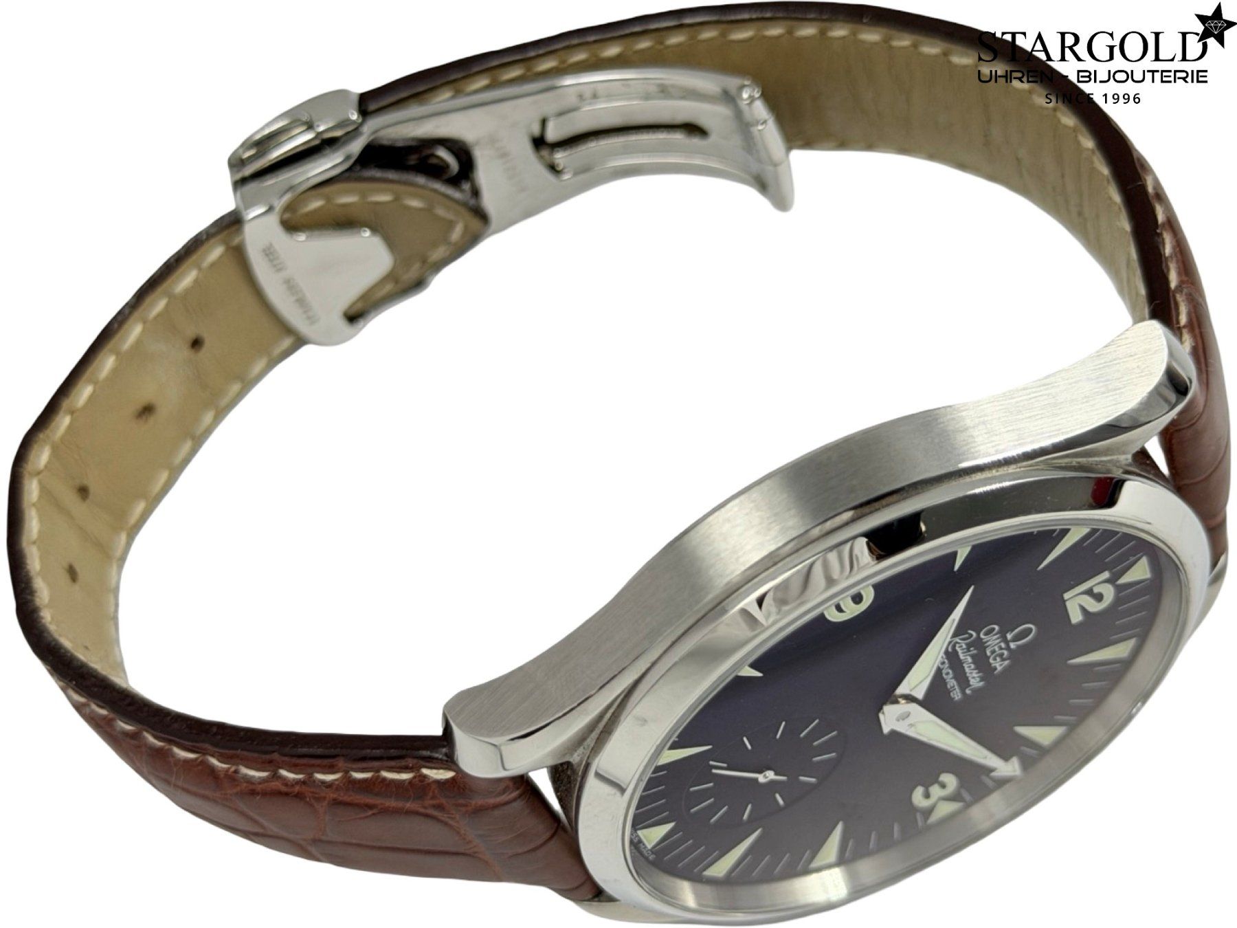 Omega Uhren: Omega Seamaster Railmaster - 2806.52.37 – Gebraucht aus Zürich von Stargold-Uhren 4