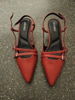 Catwalk Slingback Pumps rot Grösse 36 neuwertiger Zustand