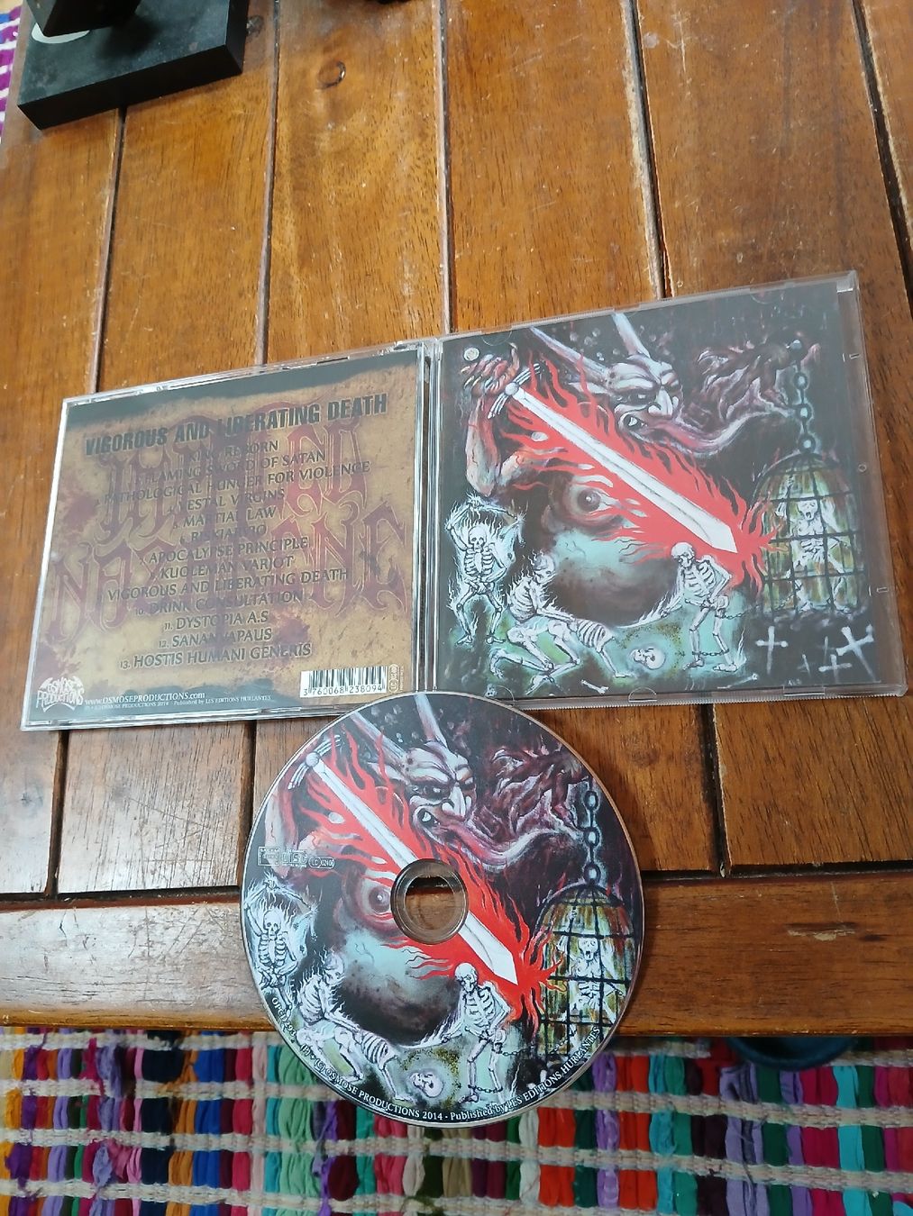 CD: impaled nazarene- vigorous... – Usato da St-Cergue venduto da VeganWarrior
