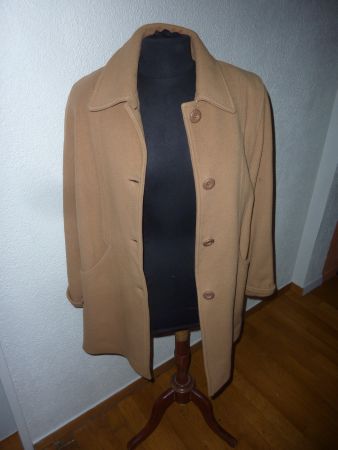 manteau camel taille 1(S) marque wool & cachmere pour homme