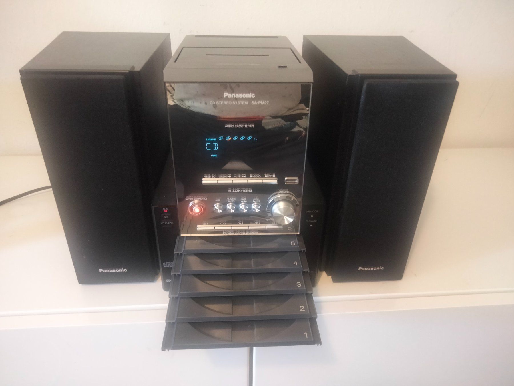 Panasonic Lettore multimediale & Streamer: PANASONIC MD STEREO SYSTEM. – Usato da Bützberg venduto da Chisco