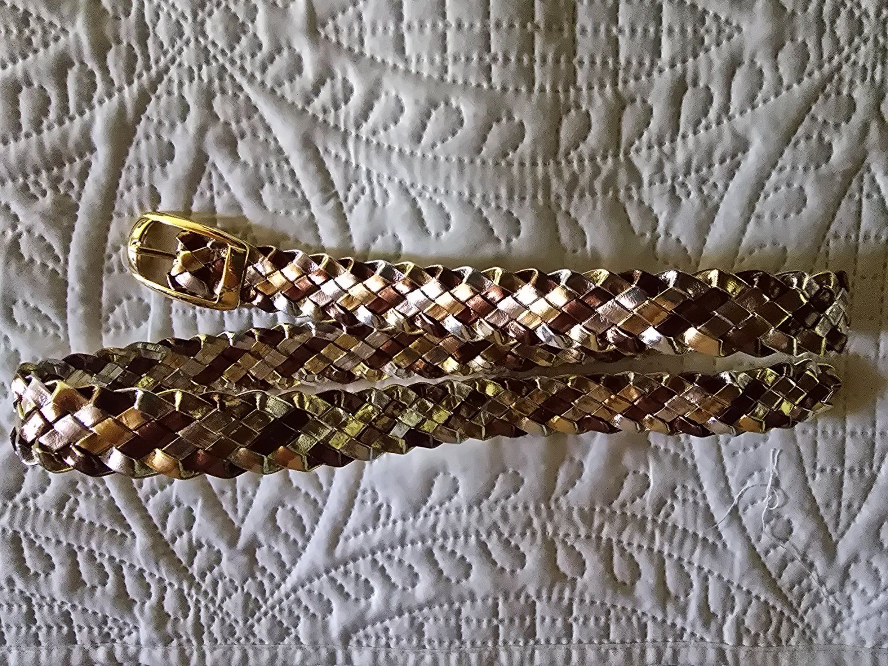 Cinture: Ceinture doré/argenté, 100cm – Usato da La Neuveville venduto da Diamise 1