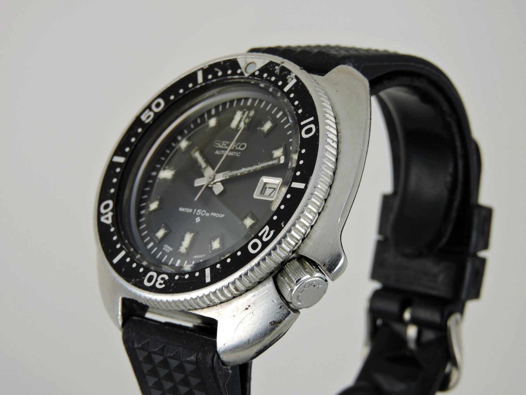Seiko Orologi: 1970 Seiko 6105-8110 Cpt. Willard Proof/Proof - Serviced – Usato da Bern venduto da Vintage-Oyster 4