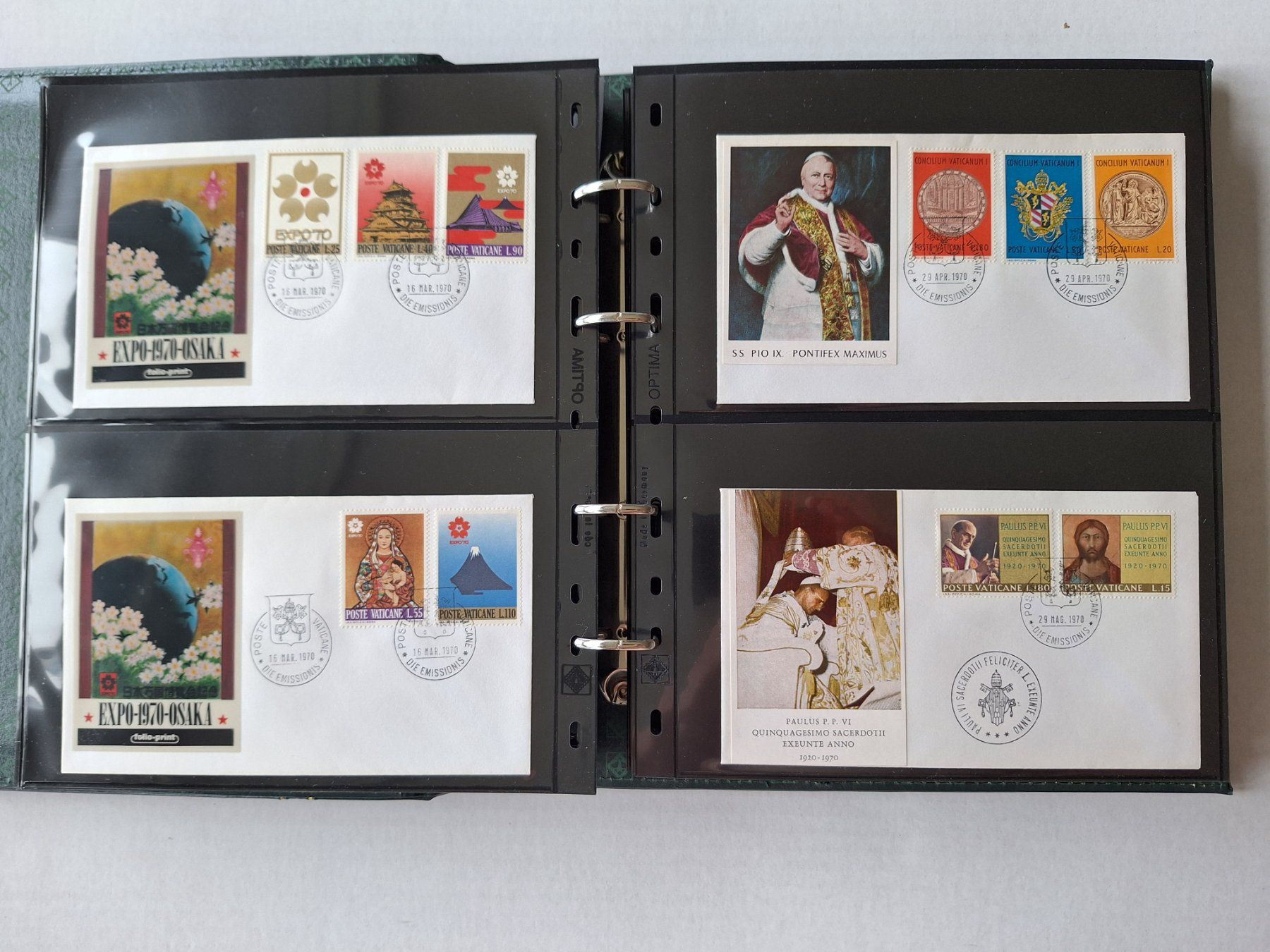 Tutti i francobolli: Vatican 96 Ersttagsbriefe! 1965-1978 – Usato da Zürich venduto da t24_de 3