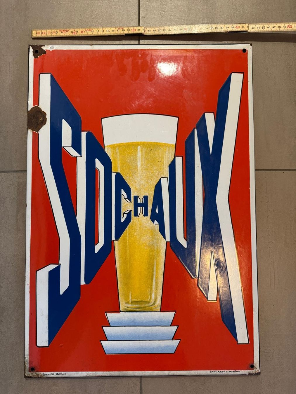 Ecriteaux: EMAILSCHILD BIER SOCHAUX – D'occasion à Courgenay par Hobo_Jack