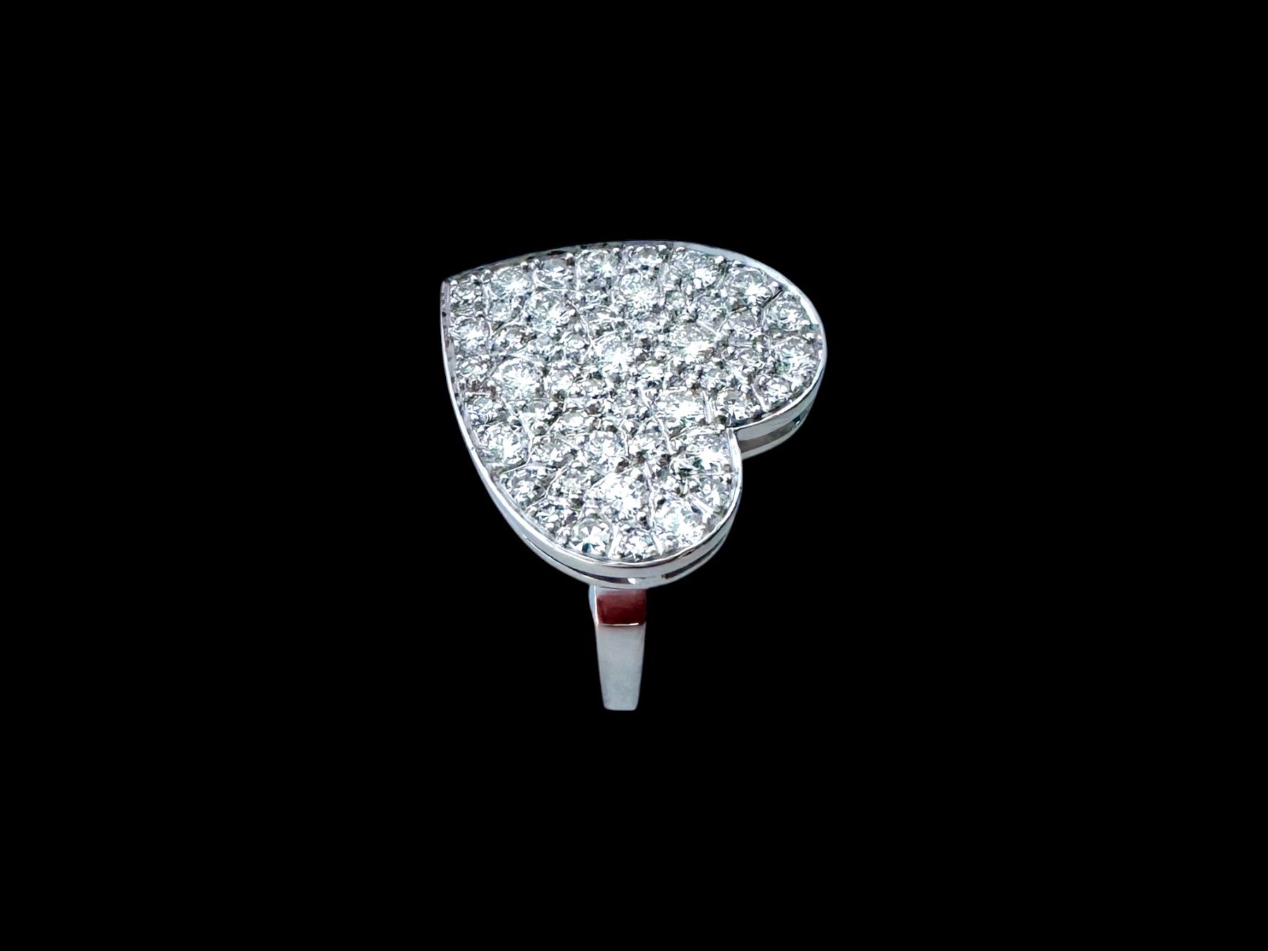 Anelli: Diamant - Herz - Ring, ca. 1.00 ct – Usato da Zuzwil SG venduto da artimmo 5
